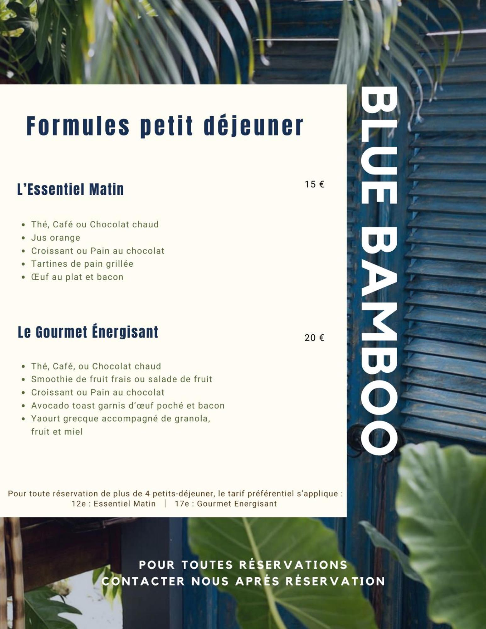 The Bluebamboo Le Moule Exterior foto
